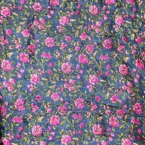 Rose scarf crochet roses at the end